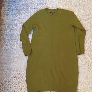 Banana Republic Olive Green Sweater Dress